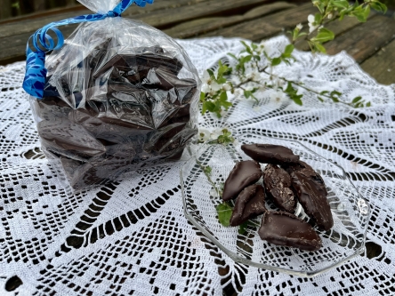 Sušené švestky v čokoládě Kamila